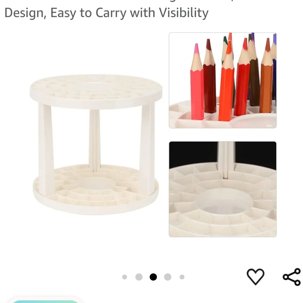 🆕Multifunctional Organizer Revolving Tray Holder, for Artist or Makeup Artist
